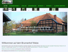 Tablet Screenshot of brunnenhof-welze.de